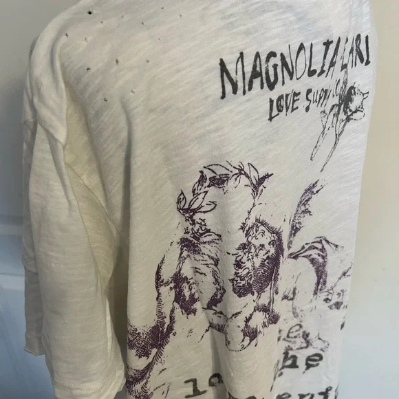 Magnolia Pearl Cream Mozart Graphic Tee - Picture 7 of 8